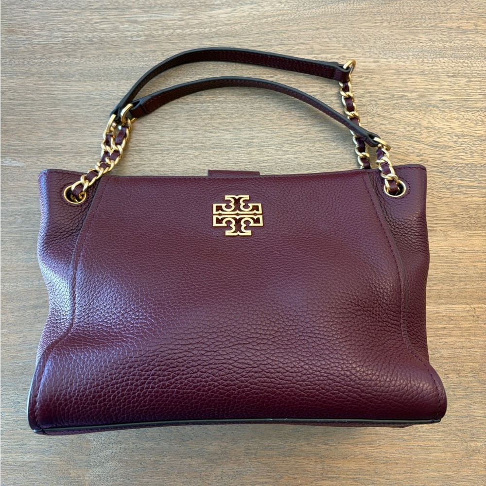Tory Burch Mini Britten Leather Bag